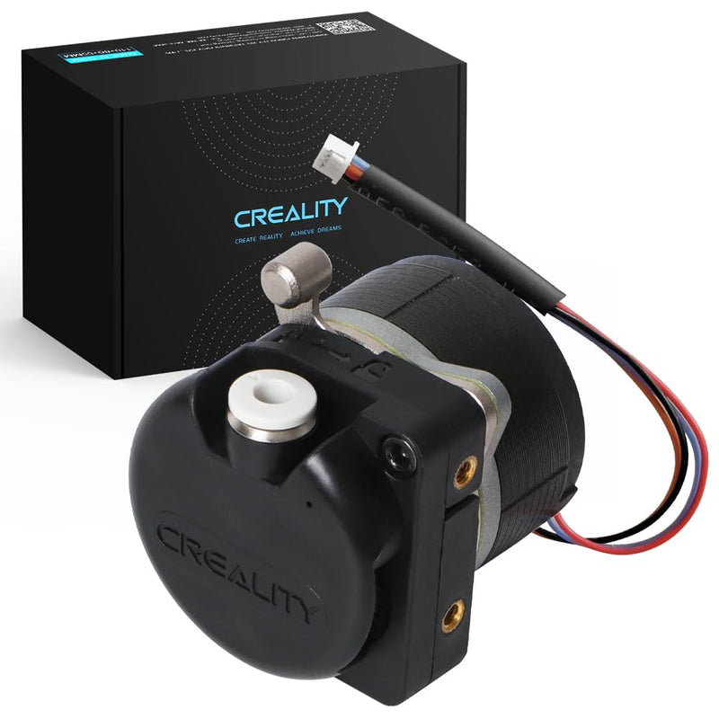 Creality K1/K1 Max/K1C/K1 SE Extruder with Motor, Official Upgraded K1 Extrusion Kit Direct Drive Extruder Dual Gear Smooth Feeding High Speed Printing Extruder for K1 SE/Ender 3 V3 Plus 3D Printer for K1/K1C/K1 Max/K1 SE(with Motor)