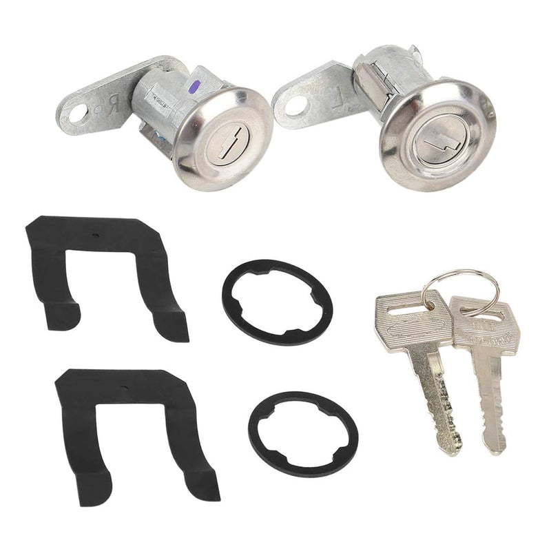 Unifizz 1 Pair Car Door Lock Cylinder with 2 Keys for F-or-d for Ranger 1983-1992
