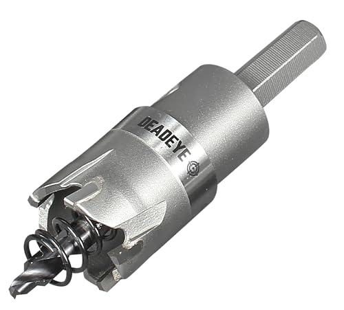 IDEAL INDUSTRIES Deadeye Carbide Tipped Hole Cutter, 1 in. 1 in.