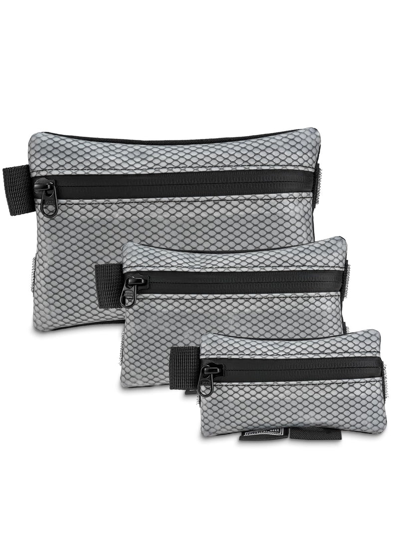 TACTICAL_GEEK Storage A5 EDC Storage Pouch Set, Multi-Purpose Molle EDC Gadget Pouch, Multi-Functional Utility Small Tool Pocket,Luggage Organiser Divider Small Pouch Organizer for Daily Carry(Black) Black
