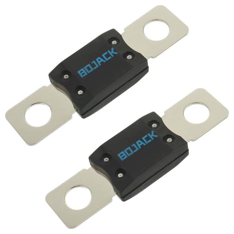BOJACK MEGA/AMG High Current Fuse Bolt-on Fuse 60A Amp for Cars, Trucks, Construction Vehicles, Buses, Caravans (Pack of 2 ANM Fuses 60A)