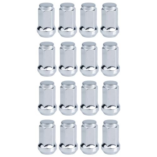 Tusk Tapered Lug Nut Kit 12mm x 1.25mm Thread Pitch (16-Pack) Chrome Compatible with Wolverine RMAX 2 1000/RMAX 4 1000 R-Spec, Sport XT-R and Limited Editions 2021-2024
