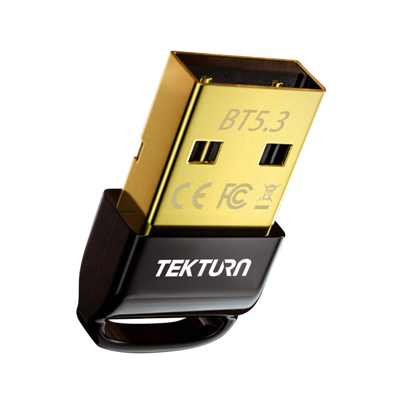 USB Bluetooth 5.3 Adapter: Plug-and-Play, Nano Design, EDR & BLE, Compatible with Windows 11/10/8.1/7, Desktop, Laptop, Supports Headphones, Keyboard, Mouse, Speakers, Printer