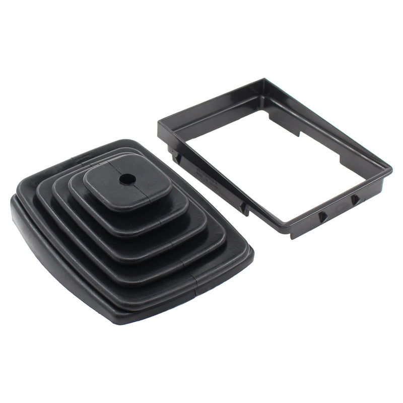 MOTOKU Transmission Shift Boot and Retainer Bezel Kit for Jeep Wrangler 1997-2004