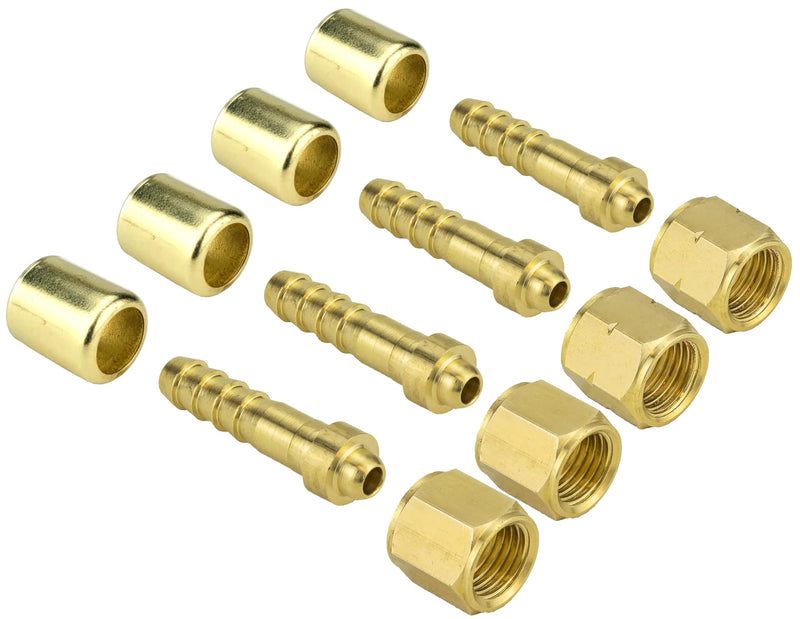  [AUSTRALIA] - SÜA® - Repair Kit for Twin Oxy/Fuel 3/16" I.D.Welding Hoses with Size "A" 3/8"-24 Connectors - Oxygen and Acetylene/Propane