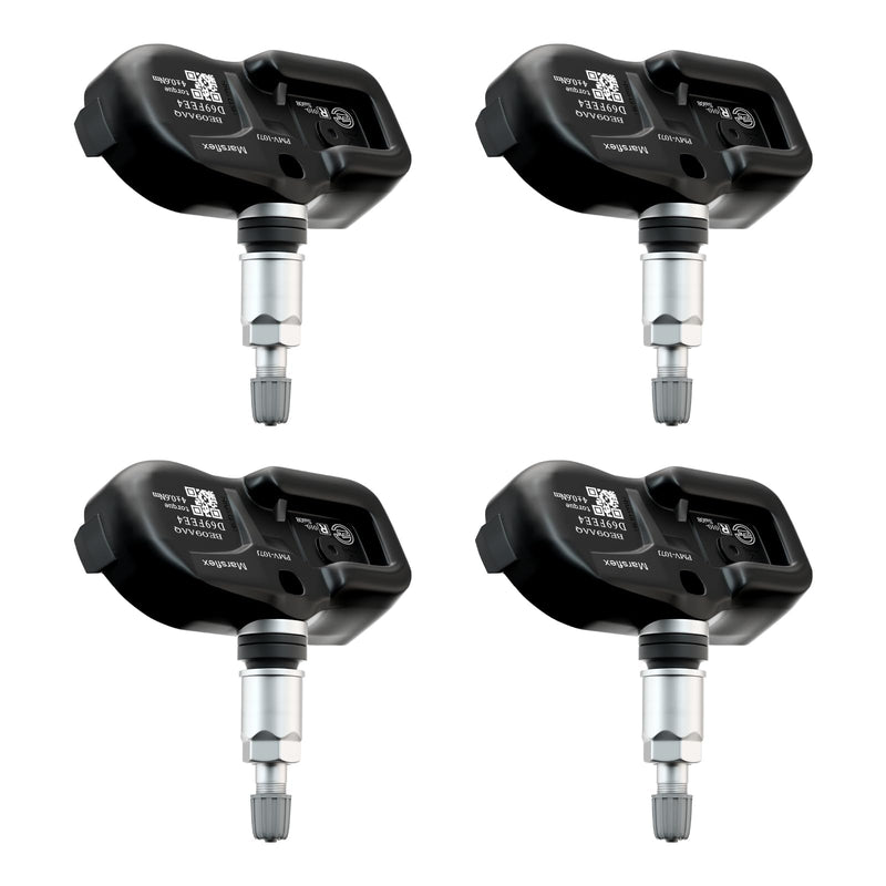 Marsflex TPMS Sensor 42607-33021 Fit for Toyota Lexus Rav4 Camry 4Runner Tacoma Corolla, Tire Pressure Monitoring Sensors Replacement PMV-107J 42607-33011 315MHz 4Pcs 4 pcs Metallic Black