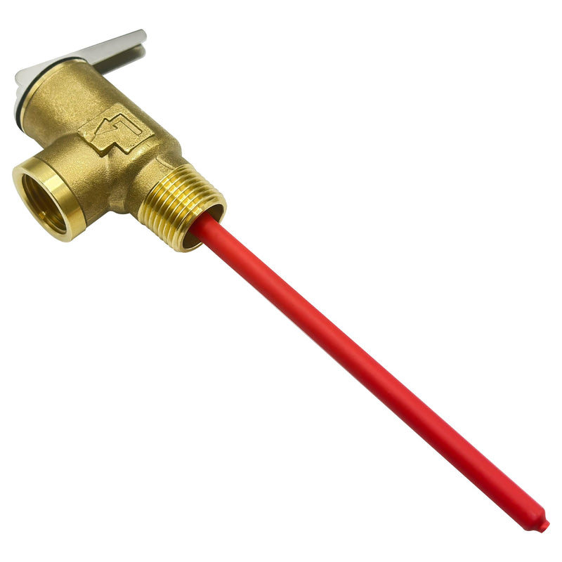 Upgraded 91604 Atwood 1/2" 150PSI 210°F Temperature and Pressure Relief Valve Replace Camco 10423 for GC6AA GC10A G6A GC10A GCH6A EHM4/6/11/20 G9/G16/GE9/GE16/GEH9/GEH Series