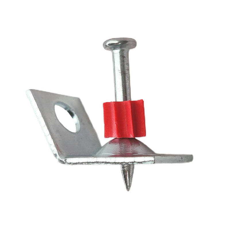 Powder Actuated Fasteners .300 Pins with accessory, 100pcs/pack (45° Angle Clip, 1-1/4") 1-1/4" 45° Angle Clip