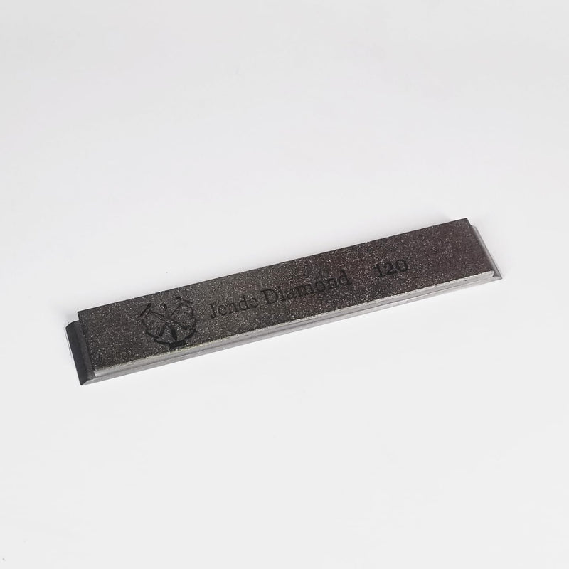 1x6 Jende Diamond Sharpening Stone Plate for Edge Pro, Jende JIGS, TSProf, Hapstone Sharpener, Ruxin (120 Grit) 120 Grit