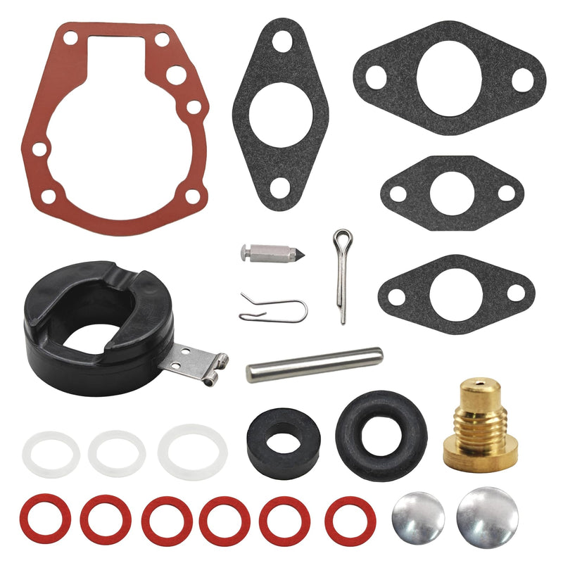 439071 Carburetor Rebuild Kit for Johnson Evinrude OMC 1.5-20 HP Outboard Motors 18-7043 382045 382046 382047