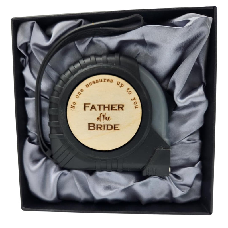 Father of The Bride Gifts, Dad Gifts Wedding, Father of The Bride Gift, Fathers Gifts from Daughter Wedding Day, Engraved Tape Measure