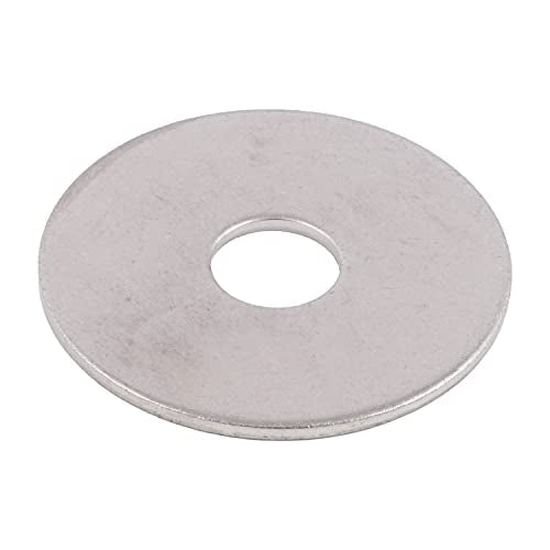 1/4" x 1" Fender Washers (100 Pack) Zinc Plated Steel, Meets ASME B18.21.1 Industrial/Commercial Grade by Makers Bolt 1/4 x 1 Fender Washer Steel (Qty: 100 pcs per kit)