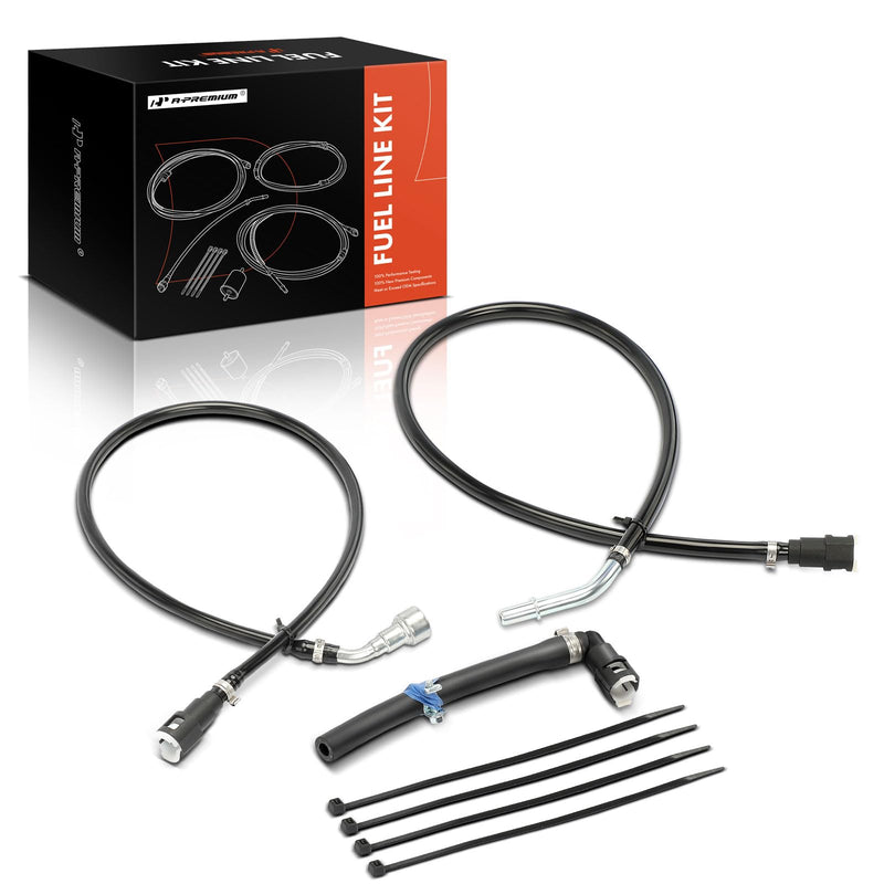 A-Premium Fuel line Kit Compatible with Jeep WJ Series Grand Cherokee 1999-2004, 4.0L 4.7L, Replace# FLFG0918