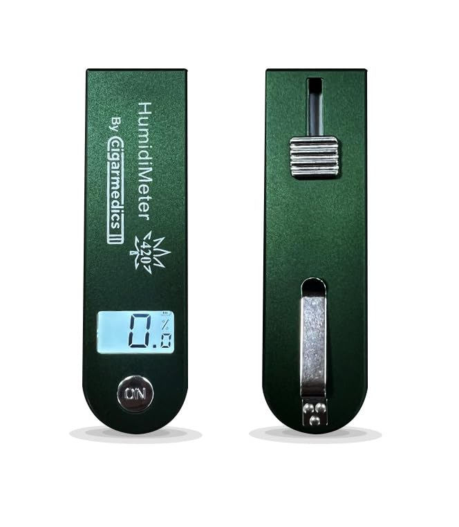 HumidiMeter™ 420 Cannabis Digital Moisture Humidity Tester/Meter/Gauge Accessory