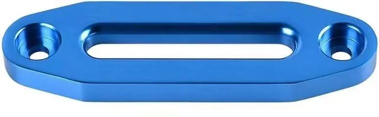 (Blue) Hawse Style Winch Fairlead, Car Hawse Winches Fairlead for Automotive Anchor Cables UTV 4000-6000 lb Winch,6 inch (152mm) Mount Smooth 6 inch (152mm) Blue