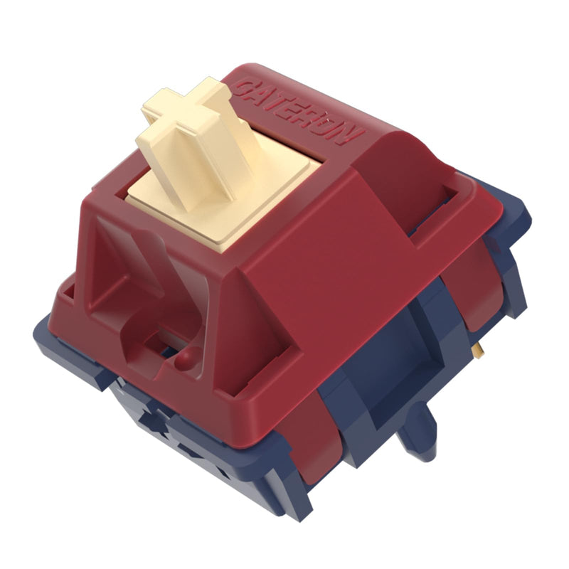 Gateron Quinn Switches, Tactile 5 Pins 59gf RGB Pre Lubed for MX Mechanical Keyboard (108PCS) 108Pcs