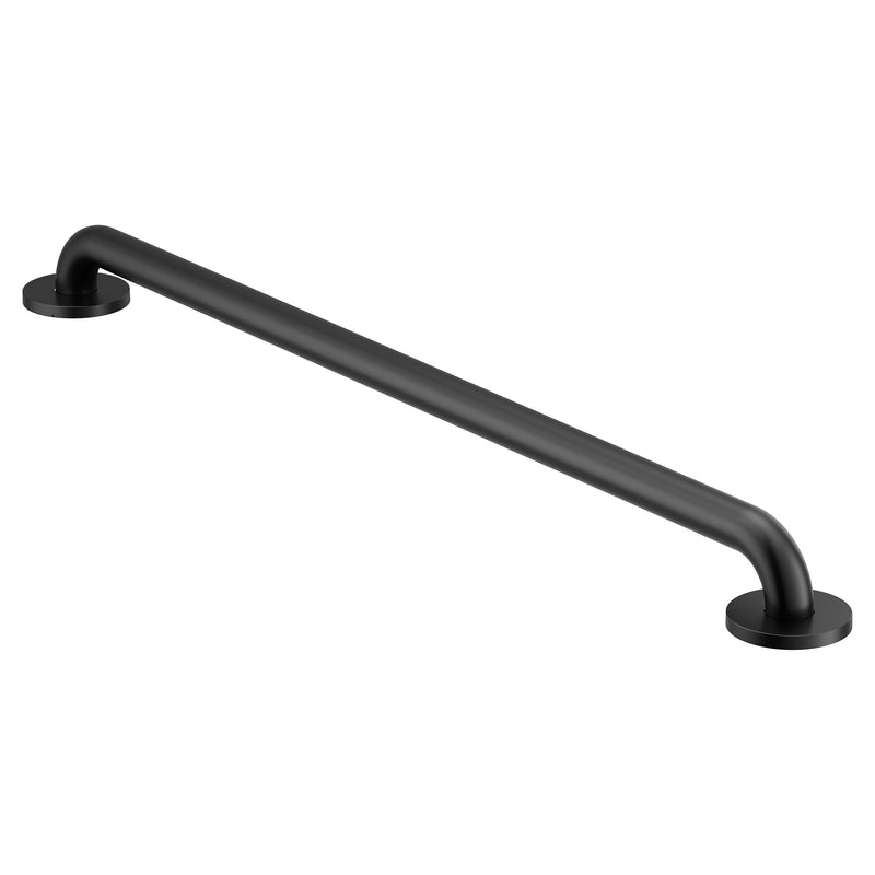 Moen Matte Black 32-Inch Stainless Steel Bath Safety Grab Bar with Concealed Screws, R8732BL