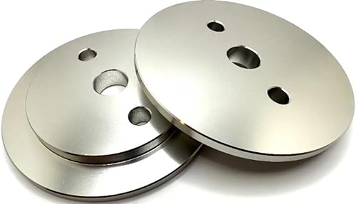 356 Reducer Flanges 3" to 5/8", Aluminum, 1 Pair 3" to 5/8"