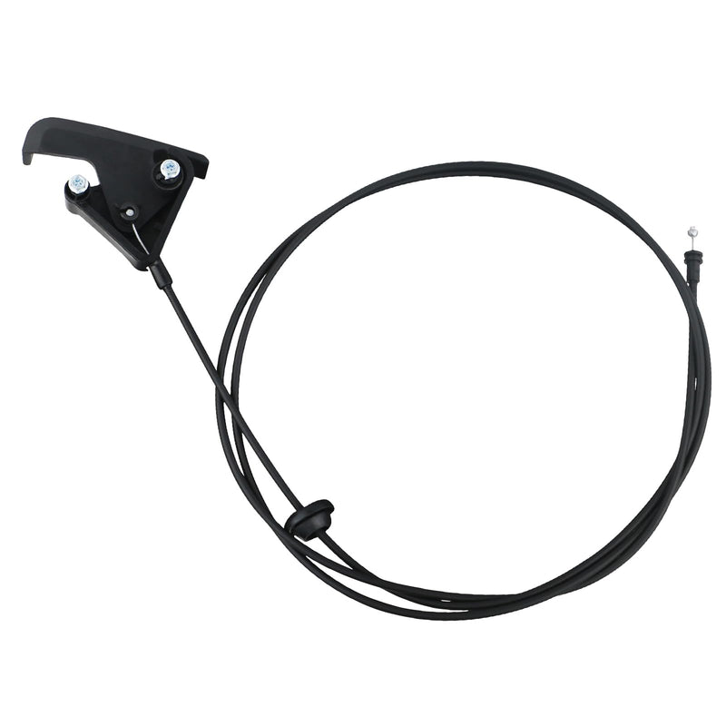TQPONLY 912-086 Hood Release Cable & Pull Handle Compatible with 1994-2005 Dodge Ram 1500 2500 3500 Pickup Truck Replaces 55076343 55075422 55275849AA
