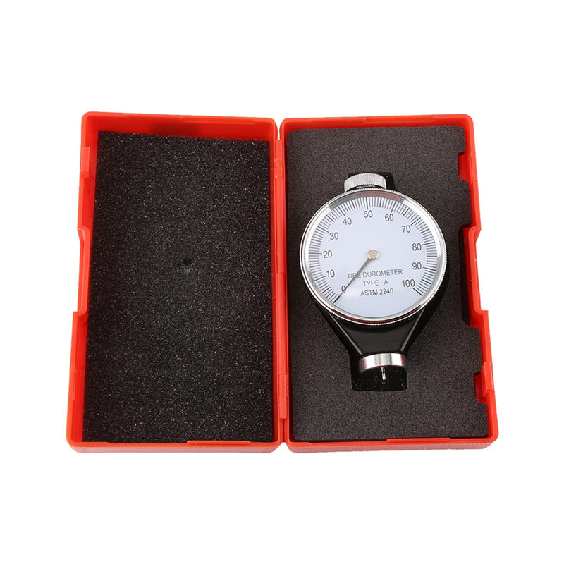 Hardness Tester, Shore Type A Durometer, Rubber Shore Type Durometer Hardness Meter Tester 0-100 HA(A Type)