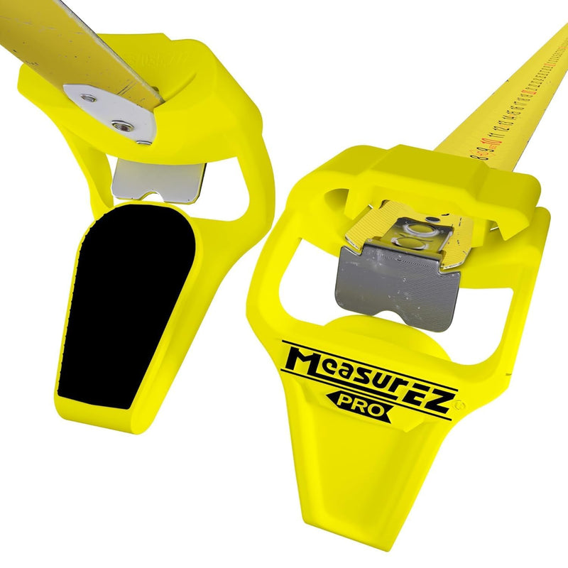 No Slip Tape Measure Hook Extension | Rubber Grip Hook for Round Edges | Measure Pipes, Columns & Curved Surfaces | Do-It-Yourself (DIY), Handyman, Construction Gift & Stocking Stuffer | USA Made 1 pack