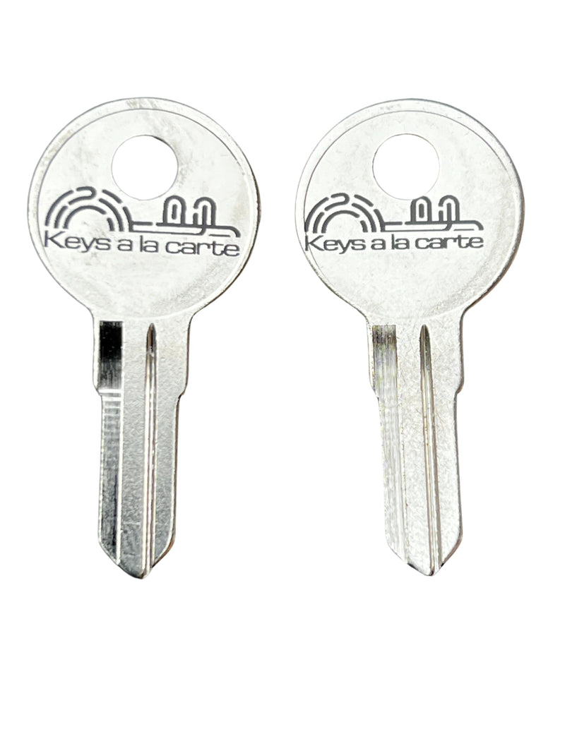 Replacement Keys Cut to Your Code for Trimark Locks Used on Motorhomes, Travel Trailers, 5th Wheels, Utility Bodies, Toolboxes, Tonneau Covers and More Using Key Codes TM700-TM729(TM713) TM713