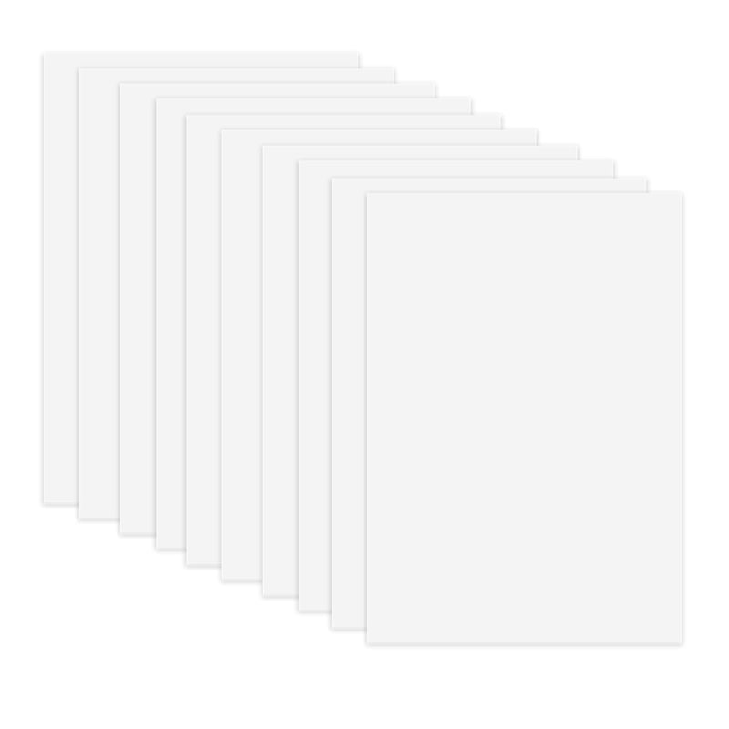 Briartw 10 Sheets 3D Double Sided Adhesive Foam Sheets for Standard Size Die Cutting Machine,2mm Thickness,6x8.5inch,Add Depth, Dimension, and Detail to Your Projects,Can Be Cut, Sliced, and Die Cut 6x8.5inch