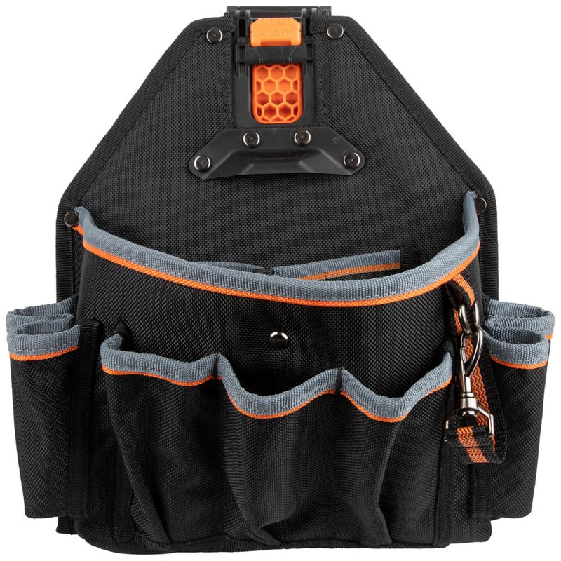 Klein Tools MODbox Tool Pouch, Electrician Bag, Quickly Attach and Release from Tool Belts and MODBox Rail System 18-Pockets 18-Pocket Pouch