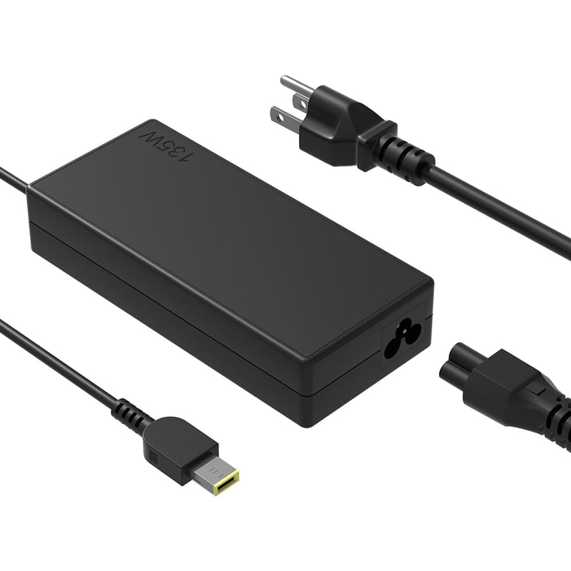 HSXIRQA135W Power Adapter Cord for Lenovo ThinkPad Universal Thunderbolt 4 3 Dock/USB C Smart Dock/Thunderbolt 3 Essential Dock Gen 1 2 Hybrid USB-C with USB-A Dock/Ultra/Pro/Gen 2 Dock