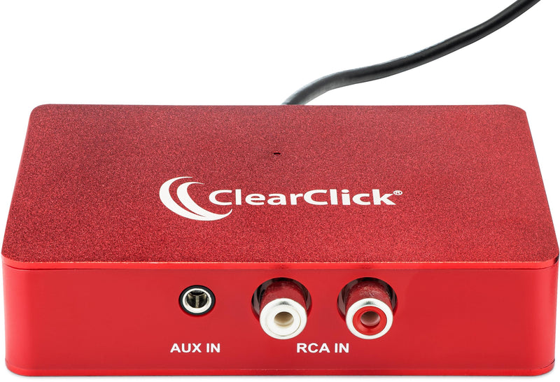 ClearClick Audio to USB 2.0 - Second Generation - Audio Capture & Live Streaming Device - Input 1/8" 3.5mm Aux AV RCA - USB-C Plug & Play