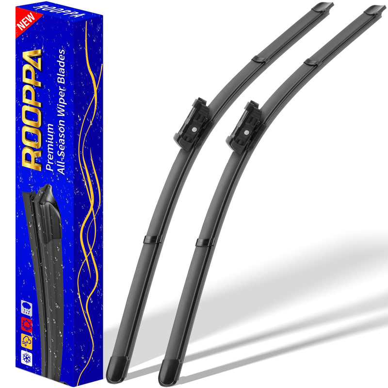 2 wipers Replacement For 2017-2023 Tesla Model 3/2020-2023 Model Y Original Equipment Replacement Wiper Blade - 26"/19" (Set of 2) Top Lock 26"+19" for 2020-2023 Tesla Model Y,2017-2023 Model 3