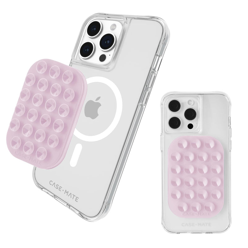  [AUSTRALIA] - Case-Mate Stick it! Magnetic Suction Cup Phone Mount | Snap-On iPhone Suction Mount | Detachable Suction Phone Grip | Hands-Free MagSafe Suction Mount for iPhone Pro Max 15/14/13/12 Series | Stardust