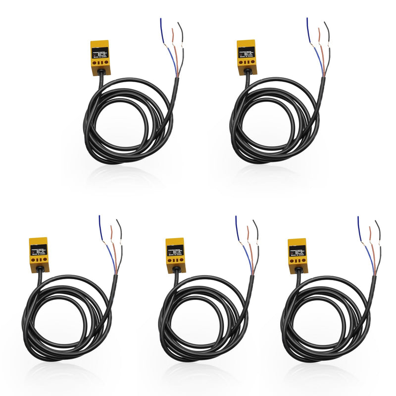 TL-Q5MC1 NO NPN Inductive Proximity Sensor Switch Detector 5mm 3 Wire DC 10~30V Normal Open 5Pcs