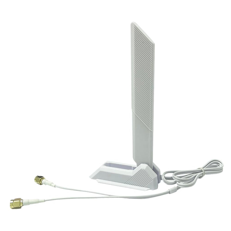 ZAHARA 2.4/5.8/6GHz RP-SMA Tri Band WiFi 6E Antenna for ASUS ROG Strix B550-F Gaming WiFi II/Prime B550-PLUS/ROG Strix B550-A B450-F B650-A B650E-F Z690-F Z790-F Z790-A Z690-A Z790-E Z790-I Z690-E