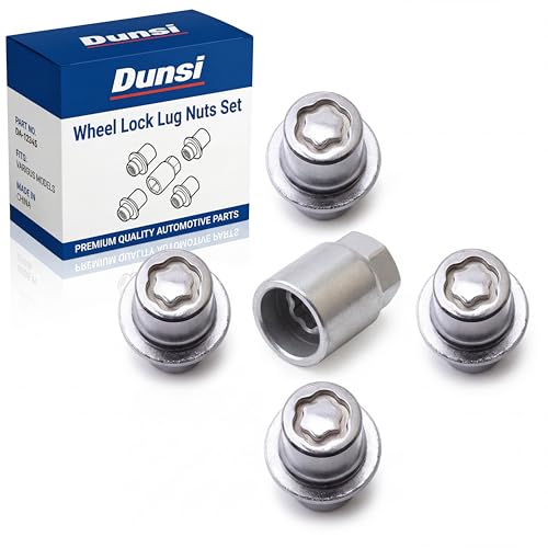 DUNSIHUI Wheel Lock Lug Nuts 00276-00900 Compatible with Toyota Lexus Camry Tacoma Corolla Highlander Avalon RAV4 Venza Celica Prius Solara Matrix M12 x 1.5 0027600900