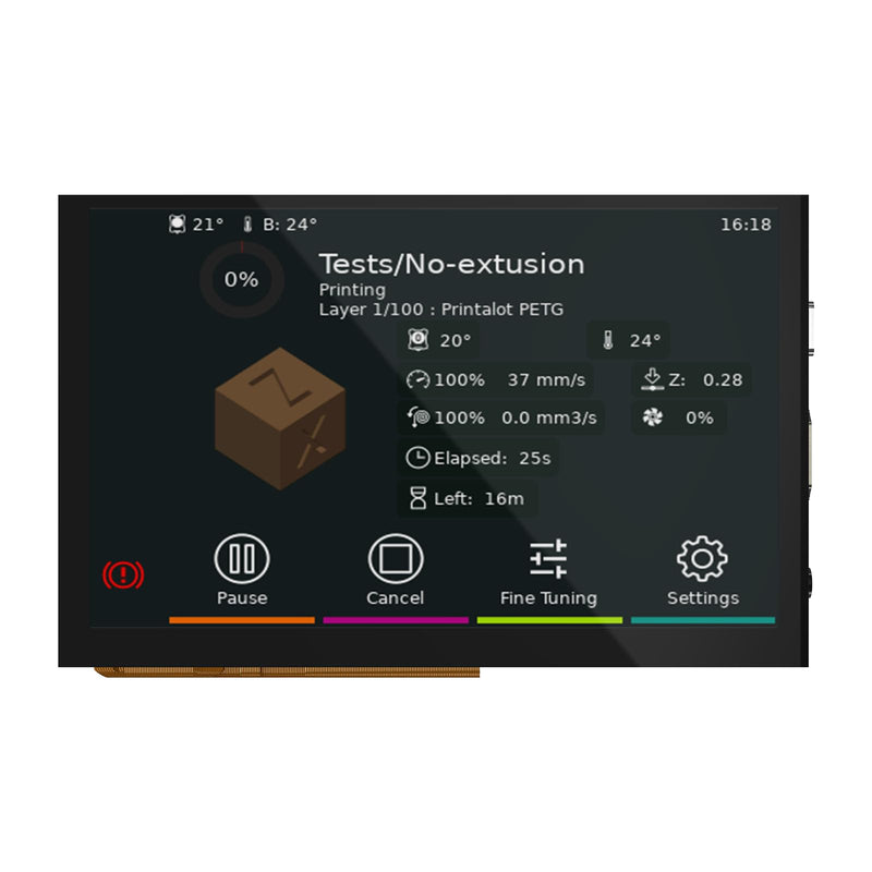 BIGTREETECH HDMI5 V1.2 Touchscreen Monitor 5 inch IPS LCD Display 800×480 for Raspberry-Pi 4B/3B, BTT Pi V1.2/Pi 2 Compatible with SKR Mini E3 V3.0/Octopus/Manta M4P/M5P SKR 3 to Running Klipper