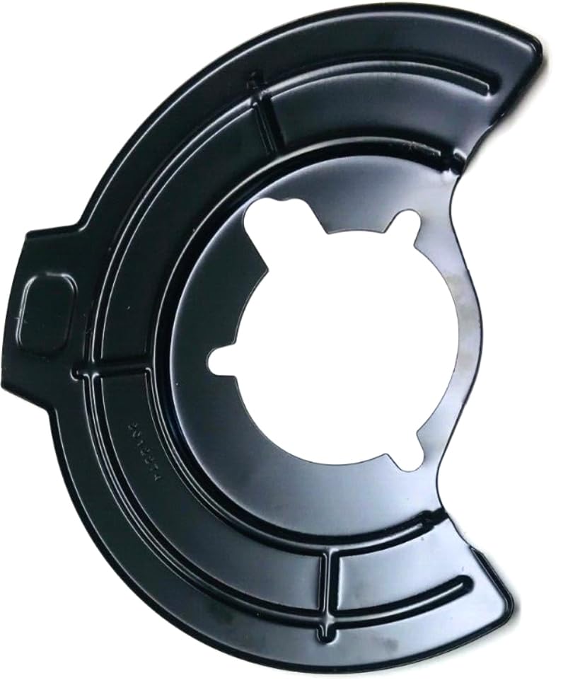 APDTY 162631 Brake Dust Shield Backing Plate Front Left; Compatible With 2007-2018 Jeep Wrangler (Replaces 68043287AB)