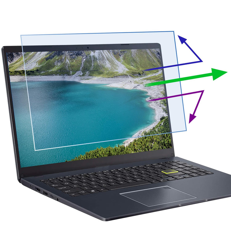 2 Pcs 13.3 Inch Anti Blue Light Screen Protector, Reduce Eye Strain Matte Anti Glare Computer Screen Cover, Blue Light Blocking Screen Protector for HP/Lenovo/Dell/Acer/Asus/Samsung/Envy 13.3’’ with