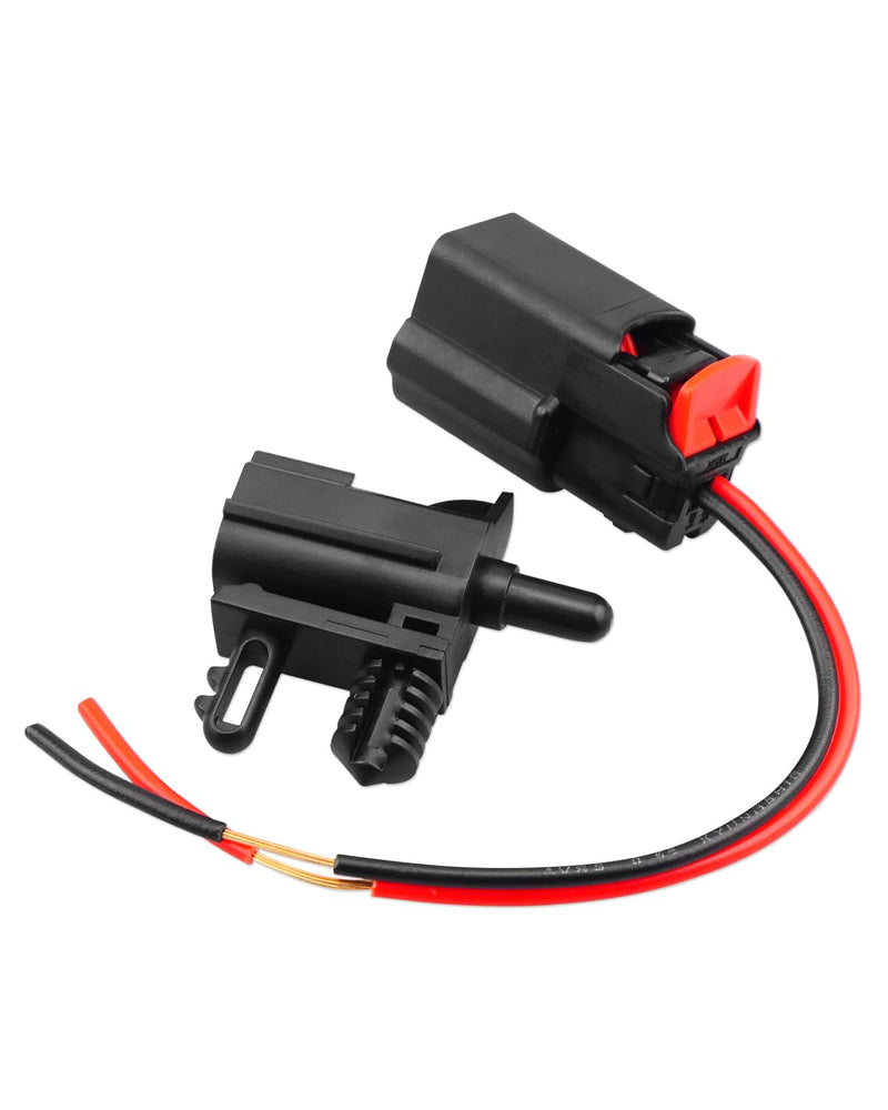 AU5Z-12A647-B Ambient Air Temperature Sensor Kit Fits for Ford & Lincoln, with Connector Pigtal Replace AU5T-12A647-AC