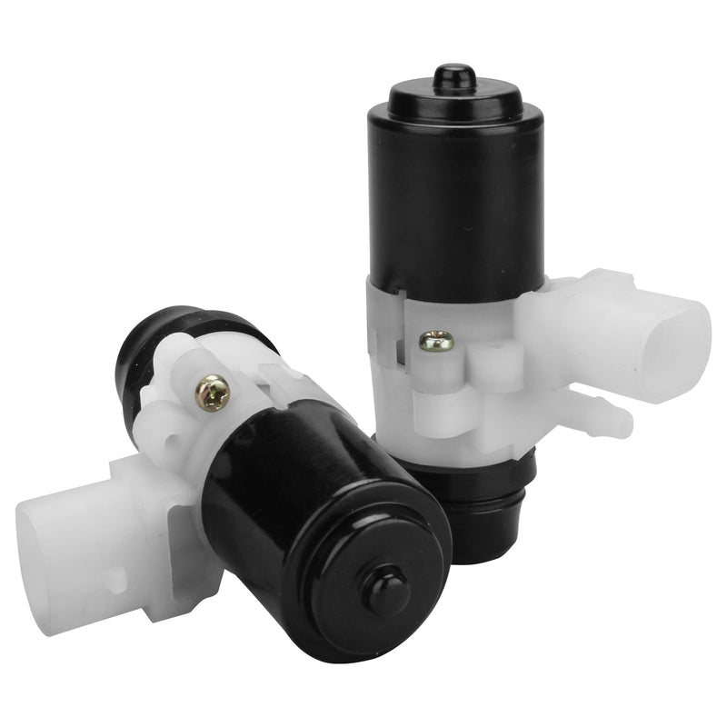 Truck Windshield Wiper Washer Fluid Pump 104307 HLK7046 Replacement for Kenworth T680 T880 and Peterbilt 320 330 335 340 357 362 365 367 378 382 384 385 386 387 388 389 579 （2 PC） 2PCS