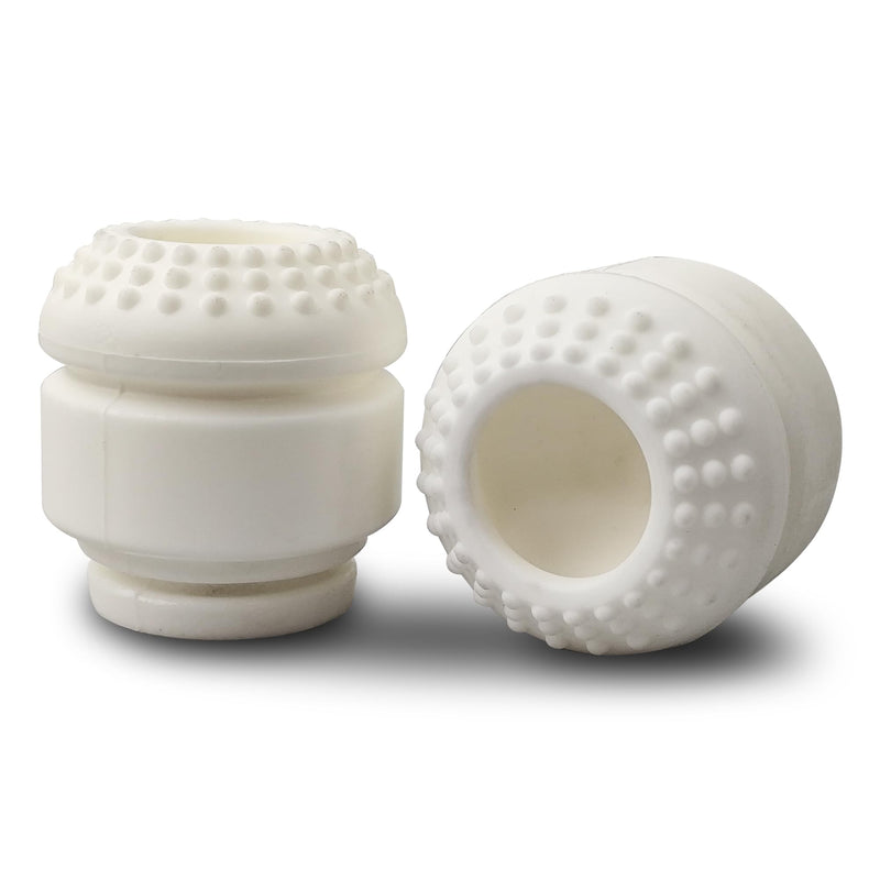 Front Bump Stop, Suspension Bumper Fit for Ford F250 F350 4WD 2005 2006 2007 2008 2009 2010 2011-2024 (Pack of 2) white
