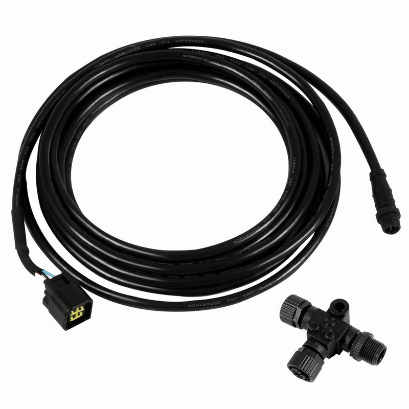 NMEA 2000 (N2k) Yamaha 4-Meter (13 feet) Engine Interface Cable with Included Tee Connector, for Lowrance Simrad B&G Navico & Garmin Networks