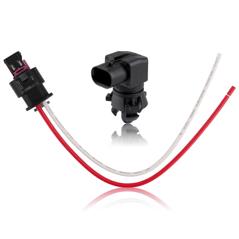13583411 Ambient Air Temperature Sensor Connector Plug Pigtail Wire Harness Fits for Cadillac for Chevy for Buick for GMC