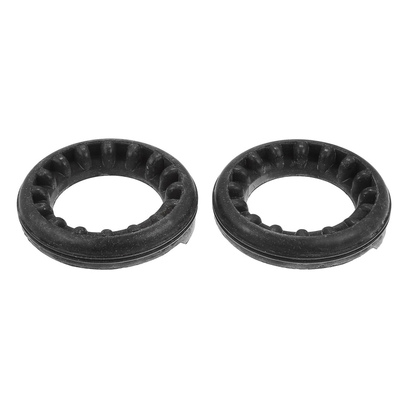 X AUTOHAUX 2 Pcs Black Rear Upper Suspension Coil Spring Insulator No.BP4K28012A for Mazda 3 04-13 for Mazda 5 06-10 for Mazda CX-7 07-12