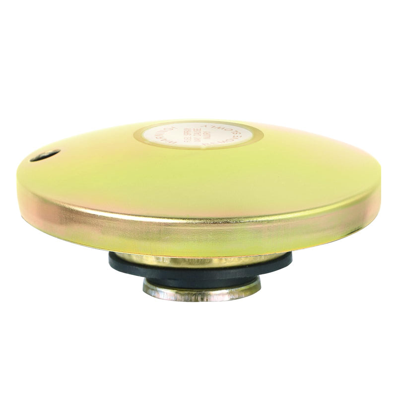  [AUSTRALIA] - Transfer Tank Vented Fuel Diesel Tank Cap,Venting Pressure Tank Cap for 2 Inch Base,Vented Gas Cap for Fuel Transfer Tank/Auxiliary Fuel Tank/Vented Fuel Storage Tank-Only Include Vented Tank Fill Cap Gold