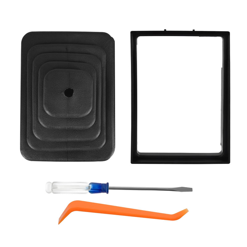 Shifter Boot and Retainer Bezel Kit Compatible with TJ Wrangler 1997 1998 1999 2000 2001 2002 2003 2004 Parts Number 53000056 52078558