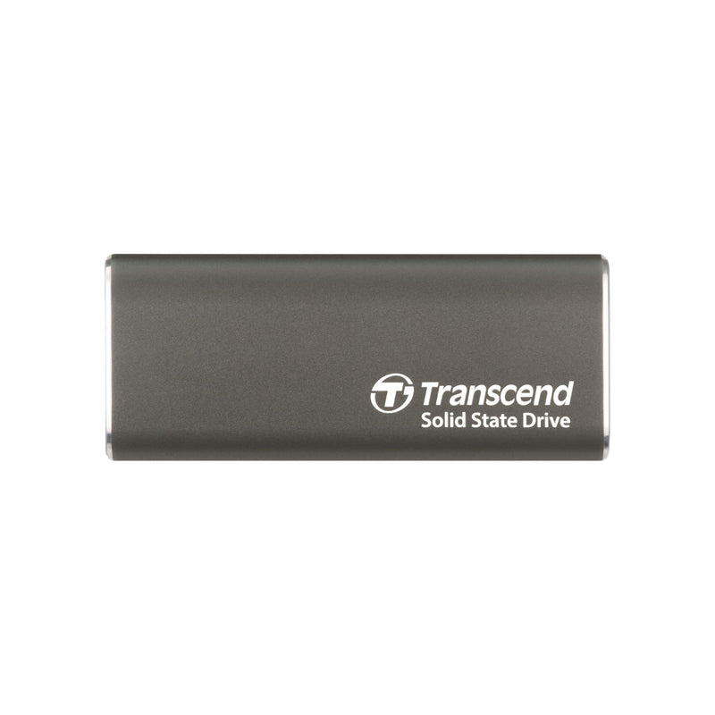Transcend Portable SSD 500GB External Solid State Drives, up to 1050MB/s USB C SSD External Hard Drive USB 3.2 Gen 2 for iPhone, iPad, Windows, Mac, Android, Tablets, PS5, PS4, Xbox and Smart TV Iron gray (1050MB/s)