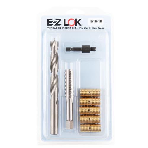 E-Z LOK Thread Repair Kit, 0.3125-18 5/16-18 Brass
