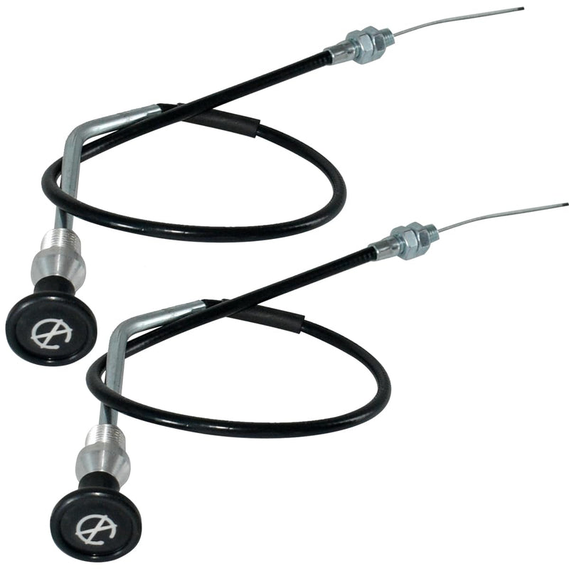 2 Pcs 25693-G04 Choke Cable for EZGO Golf Cart 1994-2013 25-1/2" Long