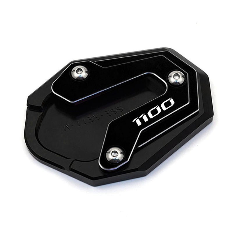 CNC Motorcycle Kickstand Pad Side Stand Enlarge Plate Compatible with 2025 Rebel 1100 T CMX1100 Rebel 1100 CMX 1100 M T 2020-2023 2024 2025 (Black) Black